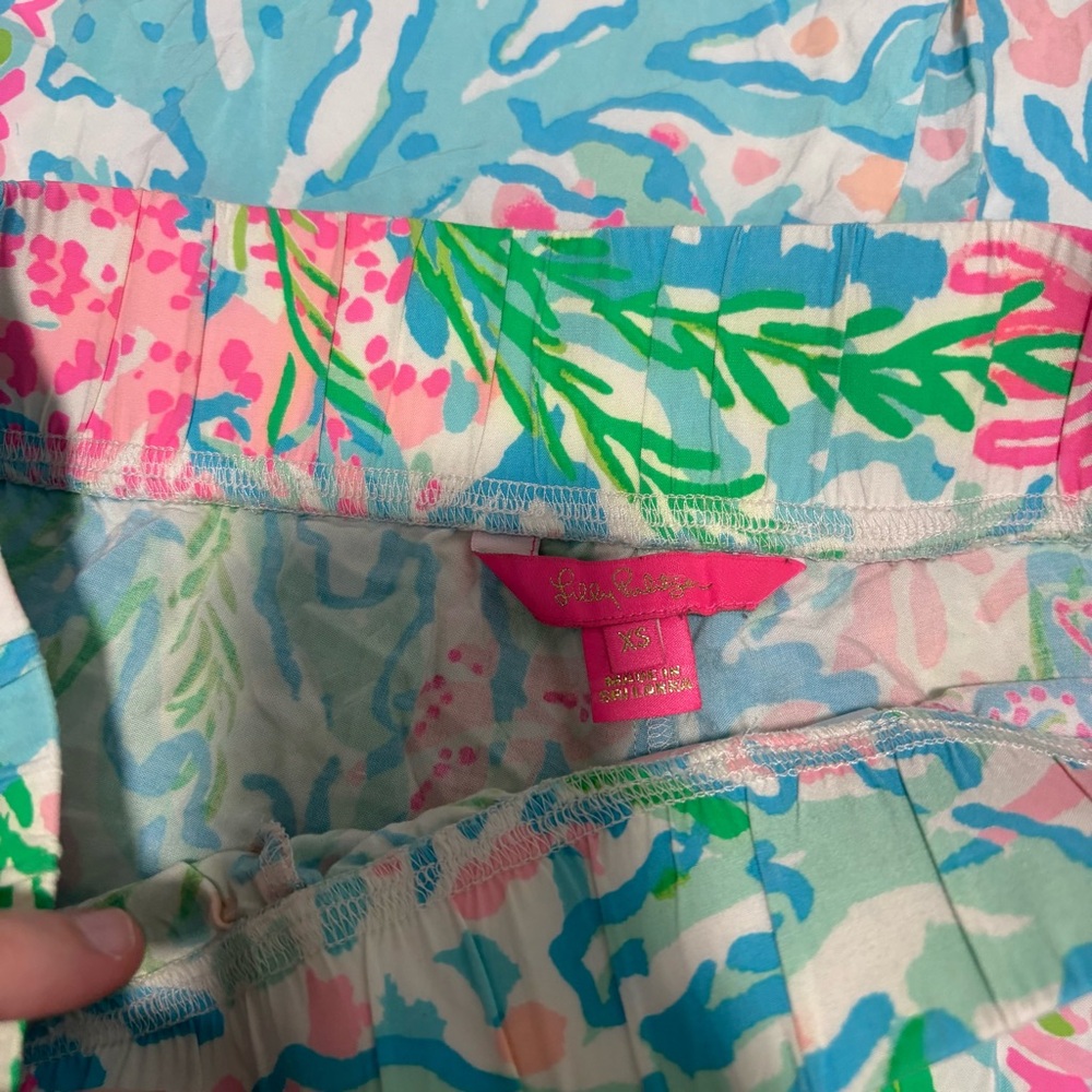Lilly Pulitzer Bal Harbour Palazzo Pants XS - Picture 2 of 5